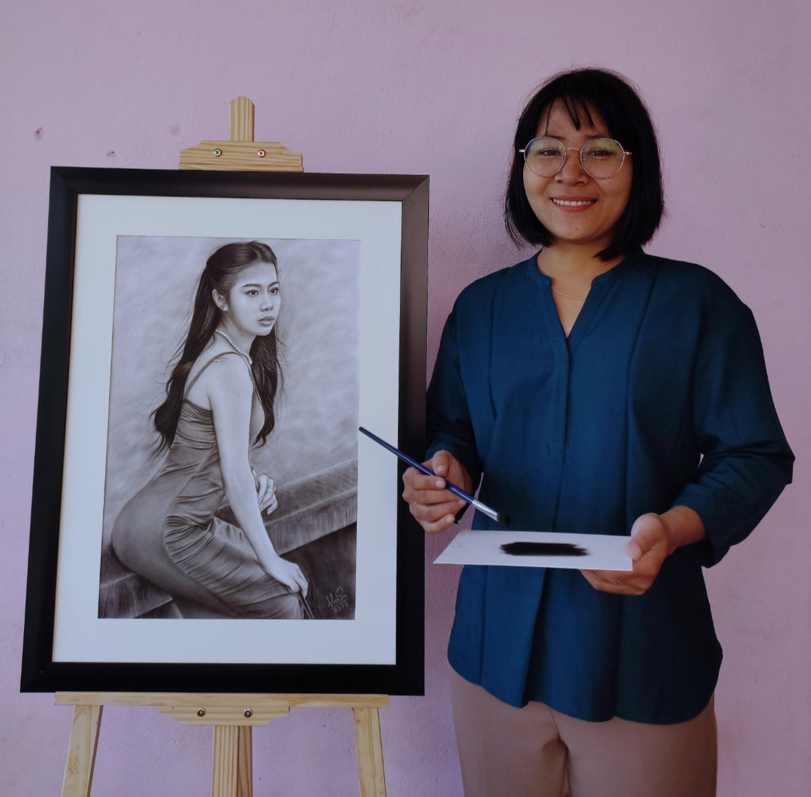 Unverified placeholder image; replace with an authentic Ma Su artwork photo